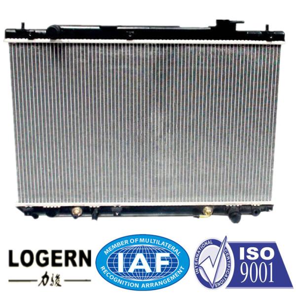 01-06 Toyota Highlander Radiator / Toyota Aluminum Radiator 16mm Thickness Dpi 2453