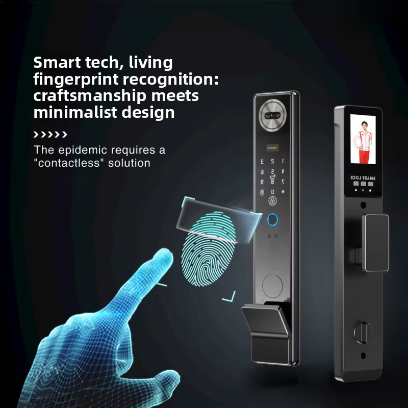 Waterproof Smart Lock Real Time Video 3d Face Recognition Smart Fingerprint Lock