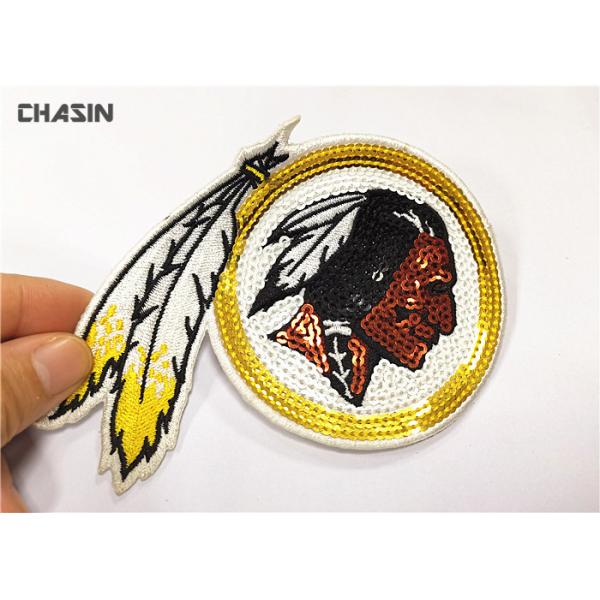 3" высокорослые эко- дружелюбные заплаты вышивки Секин для одежд женщины