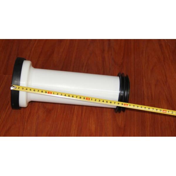 Black And White Toilet Straight Connector Rear Wall Shifter Tube Long Lifespan