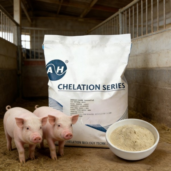 Customized Amino Acid Chelated Mineral Zinc 20% Pig Cattle Sheep Feed Additive with HACCP