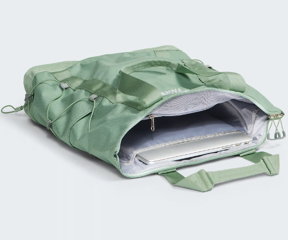 Elastic compression design Large-capacity tote bag