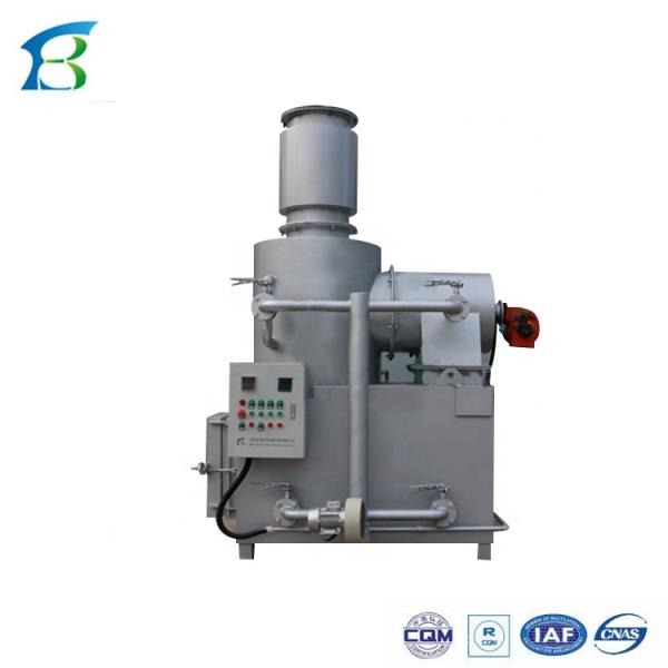 Incinerador de resíduos de cremação animal com capacidade de 100-500 kg/h e cor personalizada