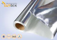 Paño resistente al fuego de la fibra de vidrio del papel de aluminio con buen hermético y resistencia a las inclemencias del tiempo