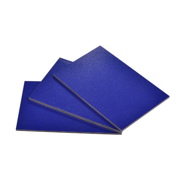 1220mm/1250mm/1500mm Chameleon Aluminum Composite Panel 3mm/4mm/6mm ≥50KJ/m2 Impact Resistance