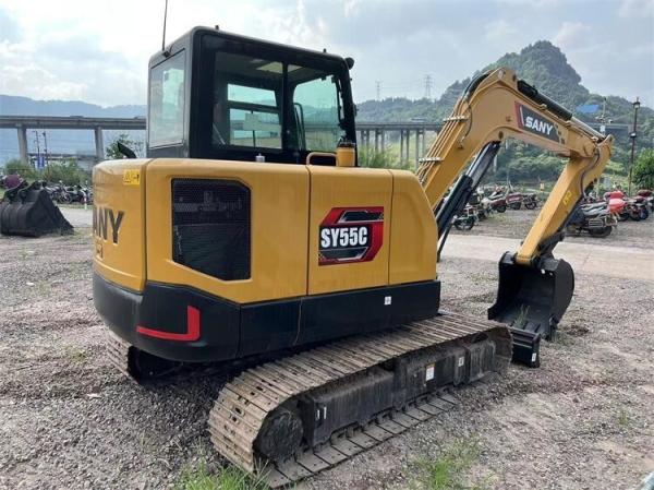 5000 KG Sany SY55 SY60 Excavator Cabin Foot Mat with and ISUZU Engine in Shanghai