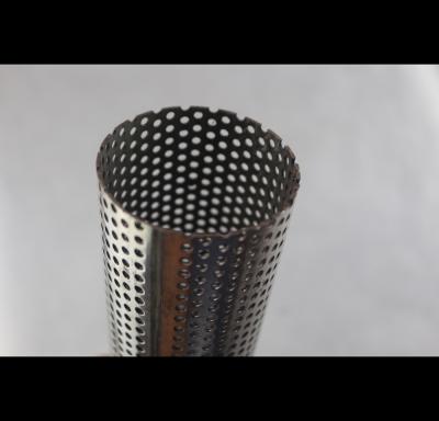 201 Perforated Stainless Steel Tube Spiral Welding Line Thickness 1mm - 50mm