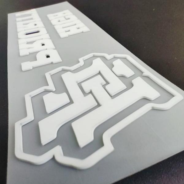 3D Silicone Custom Heat Transfer Logo Washable Heat Transfer Decals For Shirts