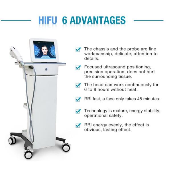 3D HIFU Facelift Machine / Skin Tightening Equipment For Beauty Salon