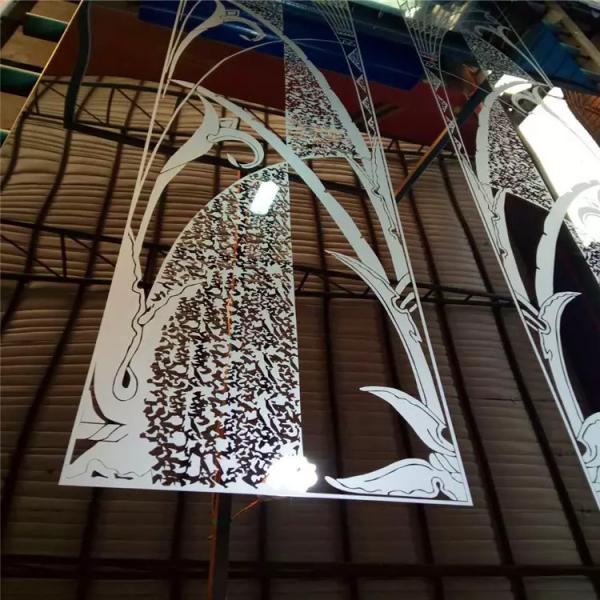 Fireproof Elevator Etched Stainless Steel Sheet PVD Coating Acid Resistant