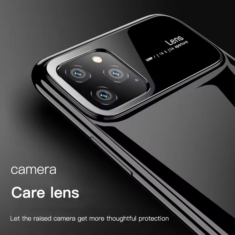 Ultra-Thin Mirror Lens PC Protective Case for iPhone 13 Pro Max & 13 Mini Mobile Phone Back Cover Cases