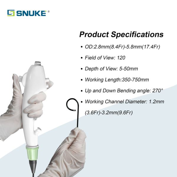 330mm L X 215mm W X 110mm H Flexible Borescope Camera Featuring Adjustable Focus Suitable for Precision Visual Inspection Tasks