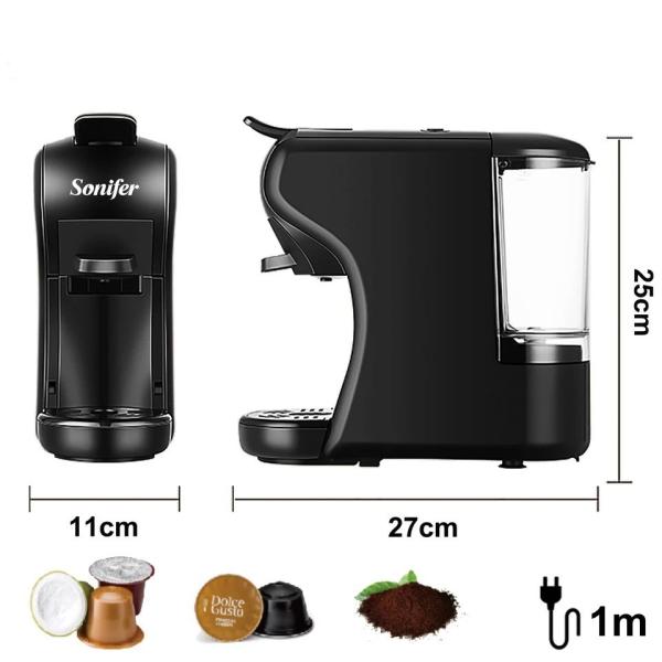 Máquina ocasional comercial do café da cápsula do alimento com o tanque de água 0.6L