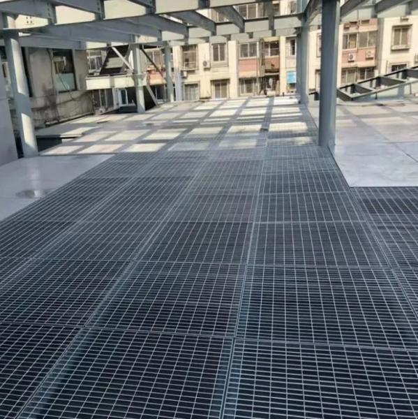 Hot Sale Metal Building Materials Galvanized Steel Grating, Steel Grid Plate Floor Steel Grating