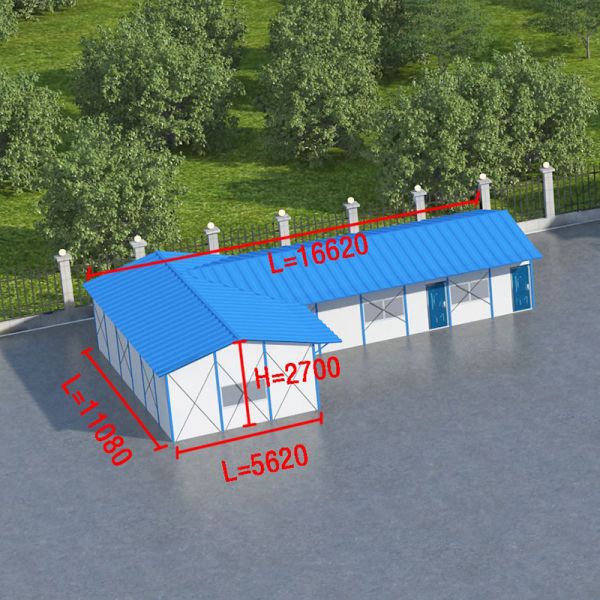 Detachable Steel 2 Story Container House Multi Purpose Foldable Terraces For Villas Offices