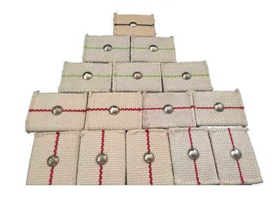 Flour Mills Air Slide Cloth Food Grade Sieve Pads Metal Slider With Chromeplate Rivet