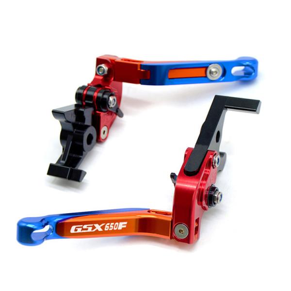 Custom Logo Aluminum Alloy Foldable Clutch Lever for Suzuki GSX650F Made by Professional