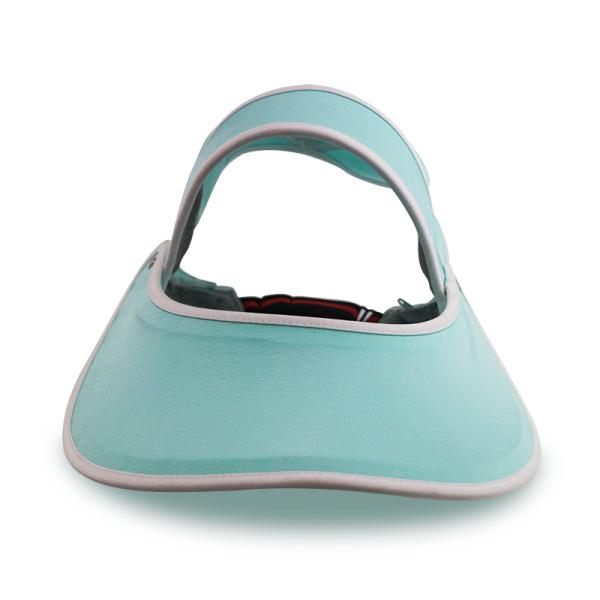 Custom Logo Pvc Plastic Plastic Sun Visor Cap , Womens Visor Sun Hats