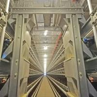 V dão forma ao alimentador automático de aço das aves domésticas de 8.67m/Min HDG para a galinha de grelha