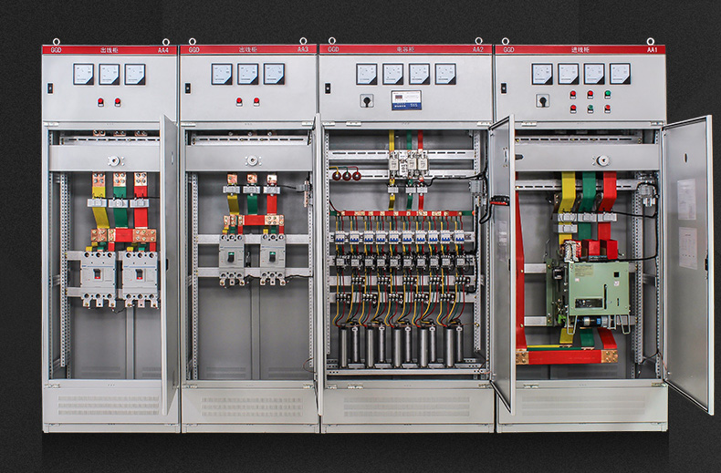 Шкаф коммутатора изготовления IEC60439-3 380V металлического листа электрический