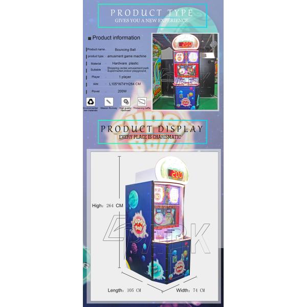 Supreme Boost Video Redemption Game Machine Coin Pull Cartoon Apperance