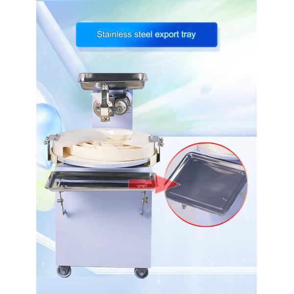 Round Dough Ball Maker for 0.4CBM Dough Cutting Machine Wooden Case 30 Pcs/min
