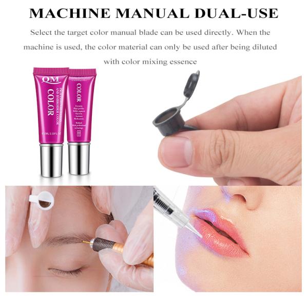 Чистая жидкостная губа покраснеть постоянный макияж пигментирует инструменты искусства тела чернил татуировки Microblading