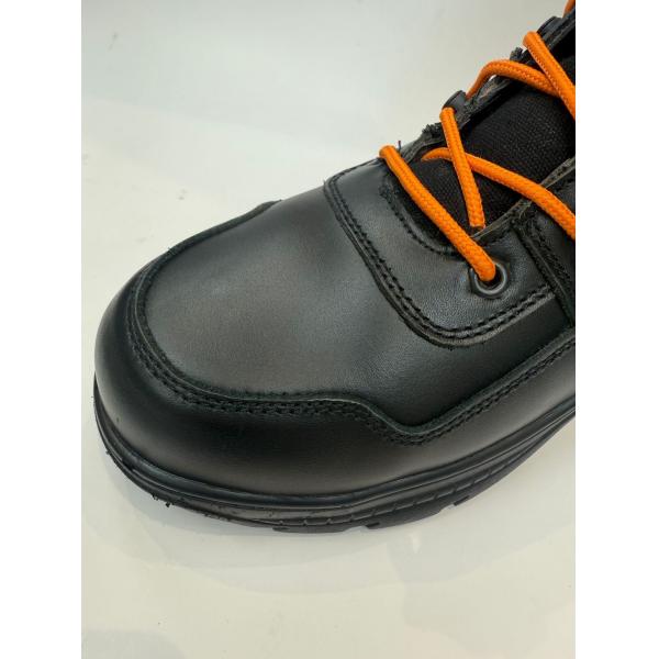 Botas de seguridad para bomberos de pieles de vacas negras