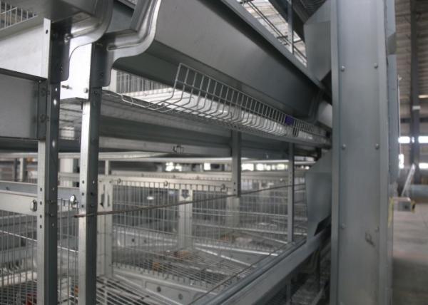 High Rearing Efficiency Industrial Chicken Coop Poultry Farm Cage ISO9001 Approved
