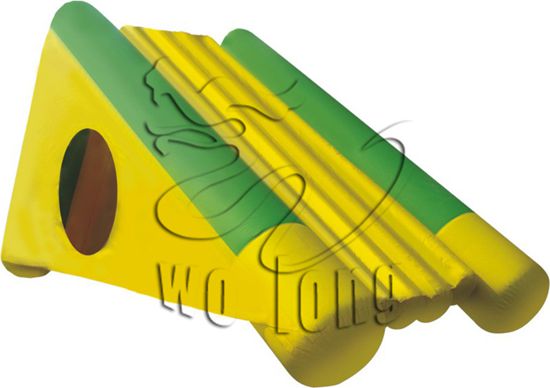 pvc cheap inflatable water toys, water slide for sale
