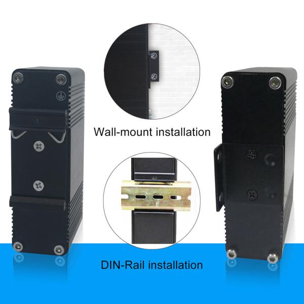 Mini Industrial 5 Port Gigabit Ethernet Switch