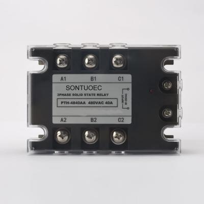C.A. au relais à semi-conducteur 40a 24-1200VAC monophasé à C.A.