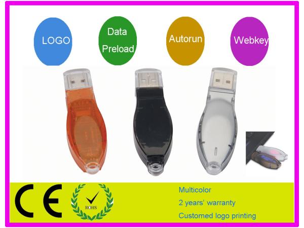 Novedad 128MB, 256MB, memorias USB promocionales AT-029 de 512MB USB con hardware del cuaderno