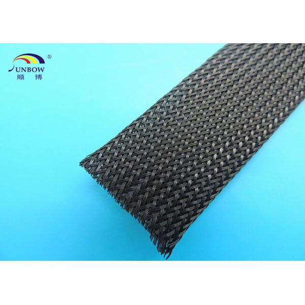 Polyster braided mesh tube PET Expandable Sleeving  for cable protecting