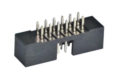 Passo reto 2x12 Pin Socket do grau 2.0mm do conector 180 do encabeçamento da caixa do PWB de IDC