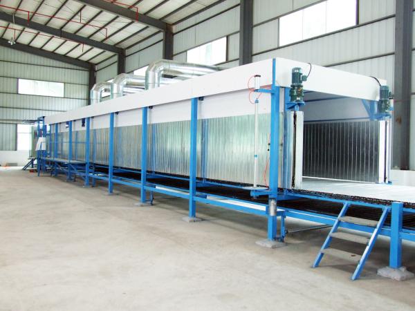 Système de chauffage électrique, machine à mousser PU haute pression pour mousse en feuille longue, convoyeur de 50 m