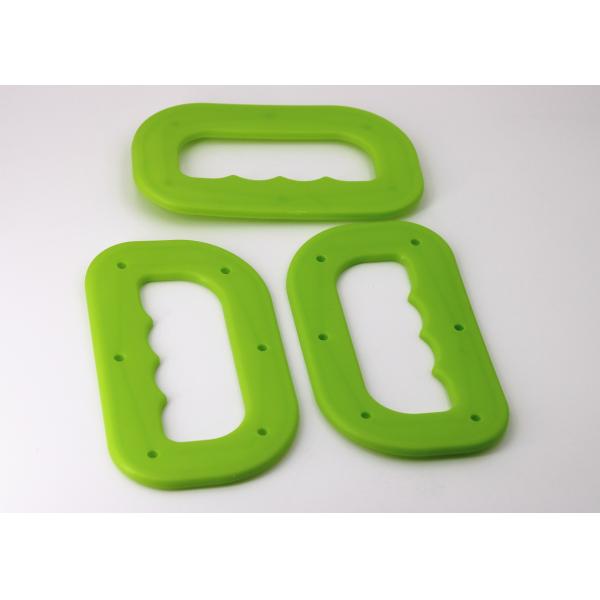 Blue / Green / Yellow Snap Type Hard Plastic Bag Handles With 6 Lock Holes