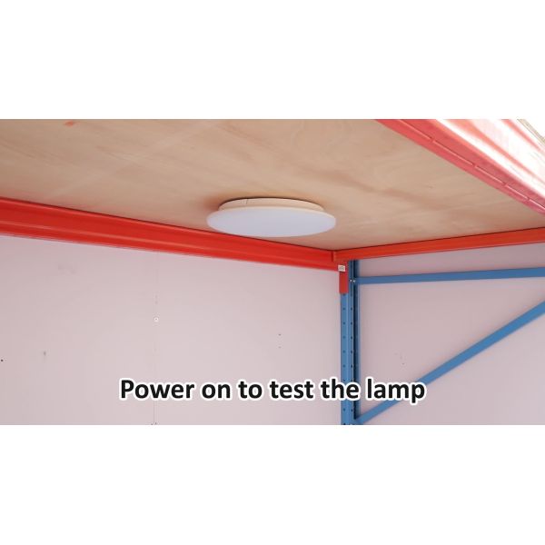IP65 Waterproof Dimmable LED Ceiling Light with Emergency Function for Outdoor and Indoor Use
