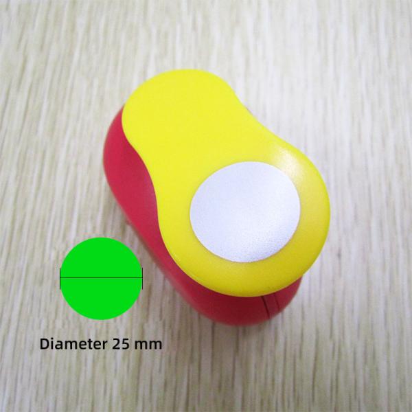 Punch à trous ronds colorés de 8 à 75 mm DIY Mini artisanal Punch à fleurs en papier pour enfants