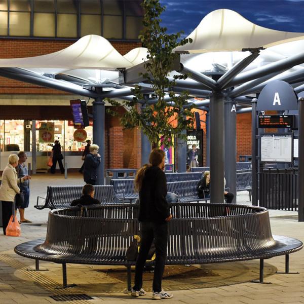 ISO14001 одобрило место дерева круга Sunproof утюга стальное