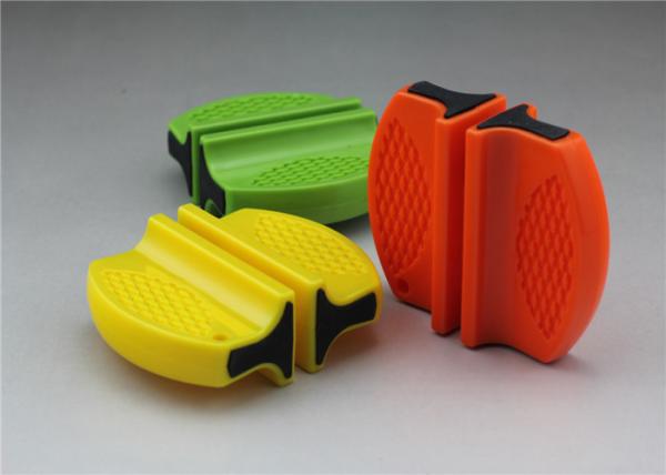 Small Hard Tungsten Carbide Knife Sharpener With Chain For Sports Camping Hiking