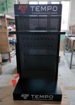 Sturdy Pegboard Display Stand Gondola Retail Shelving Wall Display Rust Resistance