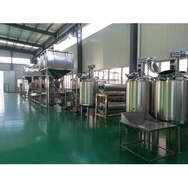 CE 500kg/H 150kw Peanut Butter Manufacturing Machine