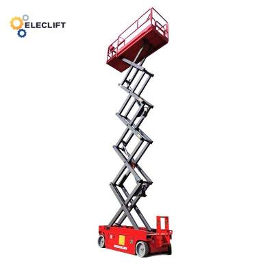 3 Feet/Minute Self Propelled Electric Scissor Lifts 25% Gradeability