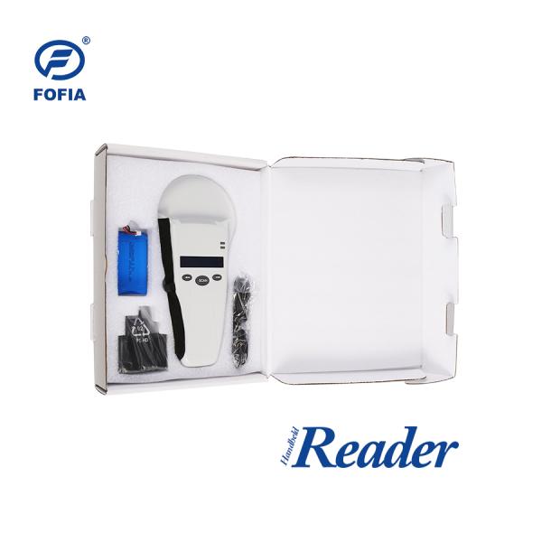 Животный читатель ID RFID Блок развертки читателя ID RFID батареи лития животный для чтения штрихкода любимца микросхемы