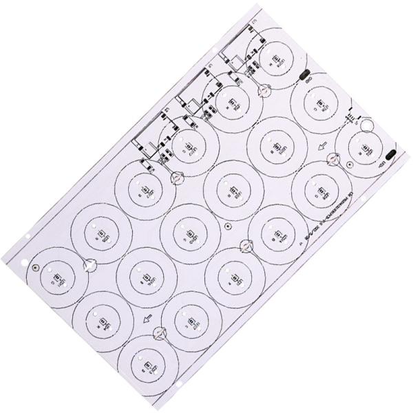 Подгонянная алюминиевая доска PCB 3030 2835 для светов приведенных шарика