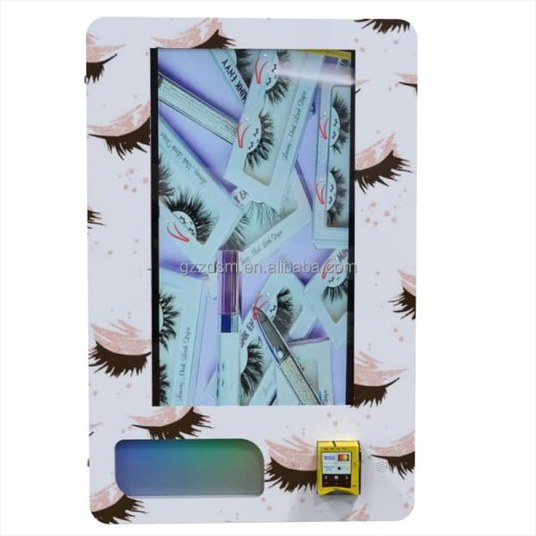 Automatic Mini Vending Machine 32 Inch Digital Screen Age Verification Vending Machine With Id Card Reader