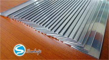 1.5mm Diâmetro 3003 Tubo plano de alumínio para condensador com -20°C- 120°C Intervalo de temperatura e material
