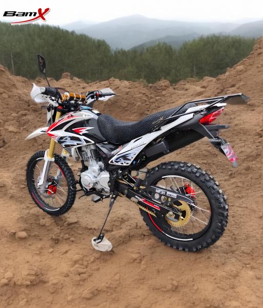 250cc Motocicleta de gasolina Dirt Bike para adultos fora da estrada 200-250cc cilindrada do motor