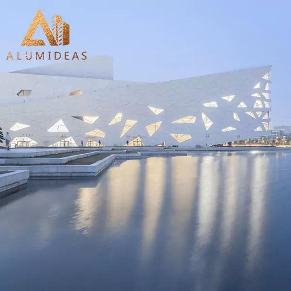 Aluminum panels exterior